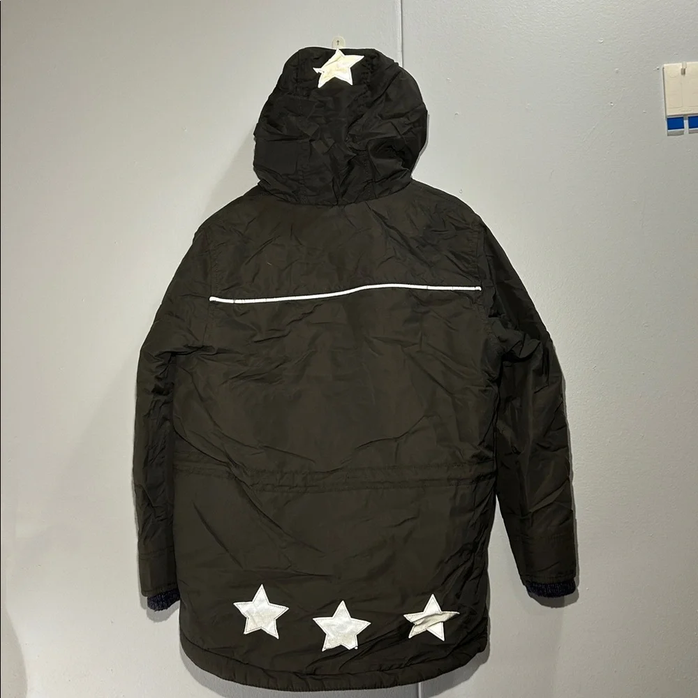 Mini Boden hooded winter jacket K00062 size 6-7y